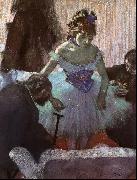 Edgar Degas Before the Entrance on Stage Spain oil painting reproduction